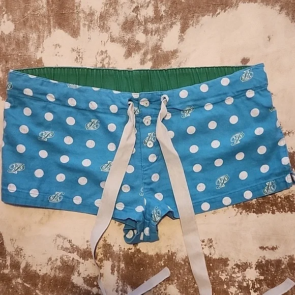 Y2K PINK VS Road Trip/Ski Bunnies Patch Shorty Shorts. Size: S - Picture 2 of 12